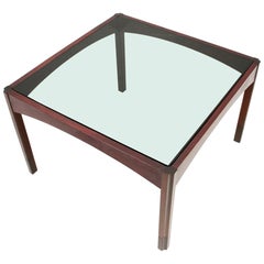 Italian Midcentury Square Coffee Table, 1960s