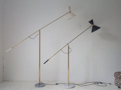 Italian Midcentury Style Floor Lamp, Custom Made from Italy
