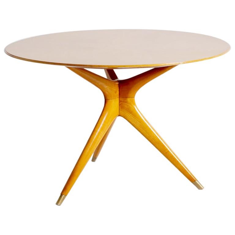 Italian Midcentury Table by Ico Parisi for Fratelli Rizzi, 1950s Published