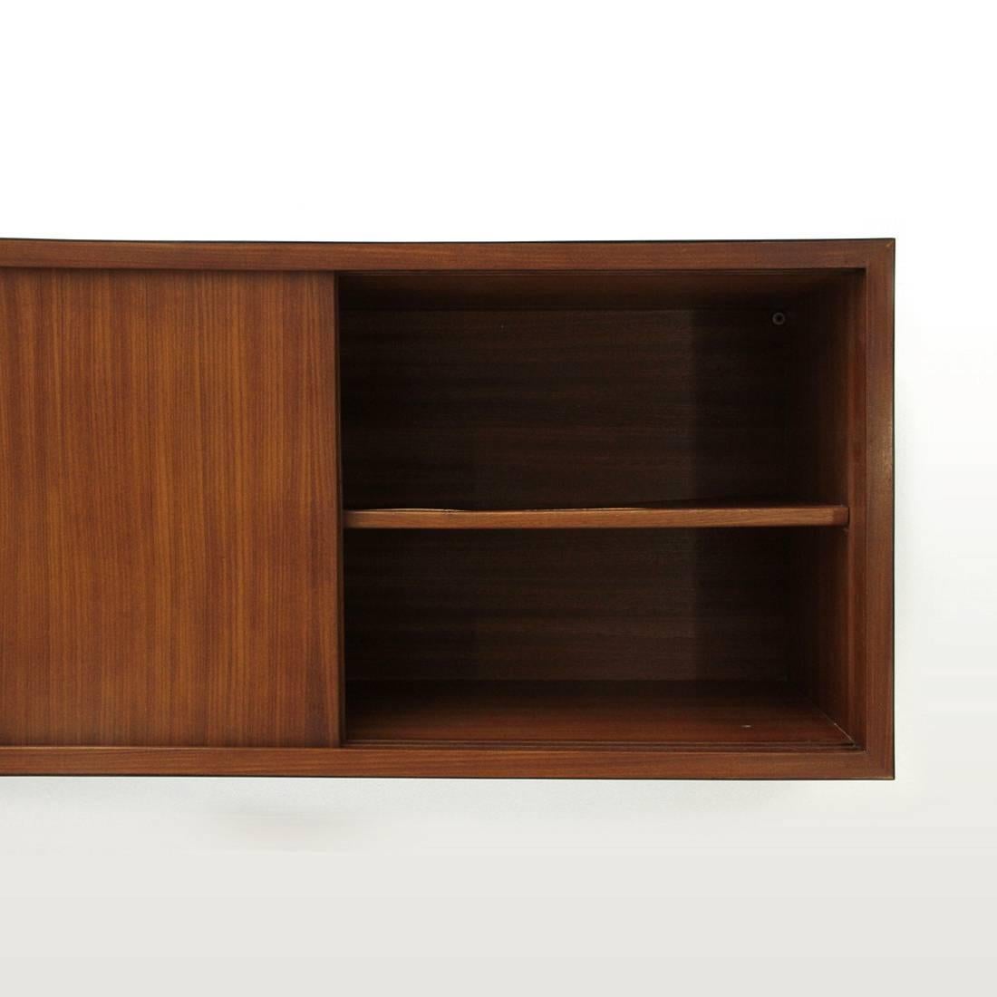 Italian Midcentury Teak and Colored Formica Sideboard, 1960s 4
