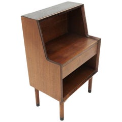 Italian Midcentury Teak Bed Side Table, 1960s