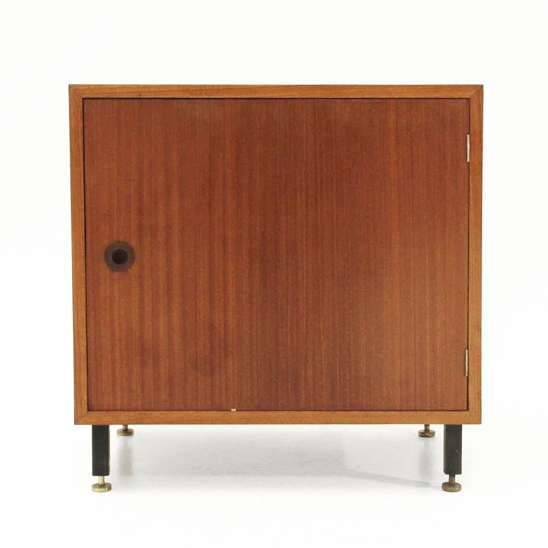 Italian Midcentury Teak Sideboard, 1960s In Good Condition In Savona, IT