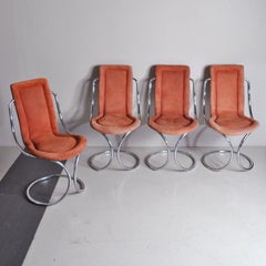 Italian Midcentury Tecnosalotto Chairs 70's