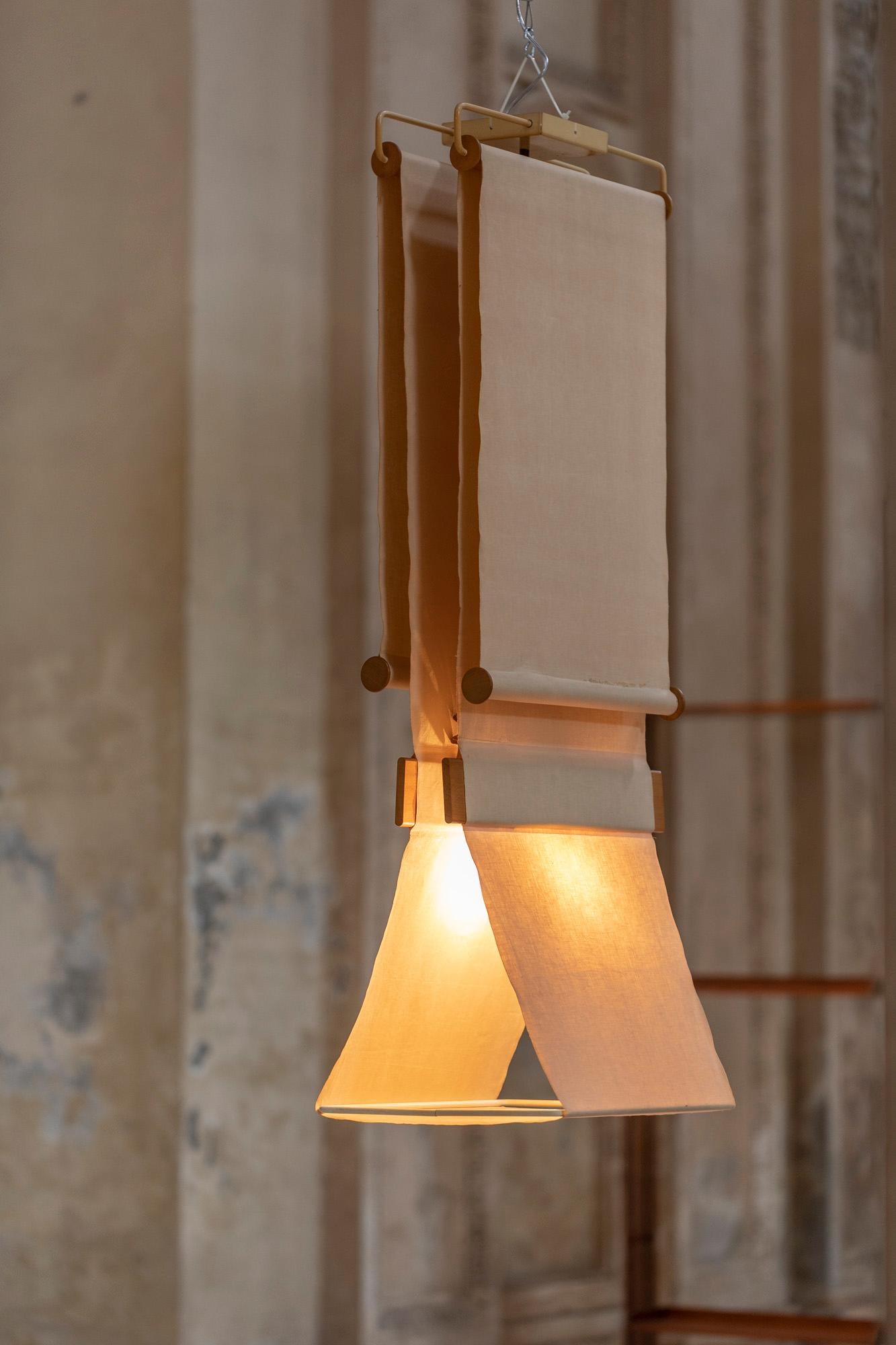 Italian Midcentury Telo Lamp by Fratelli Gianemilio 4