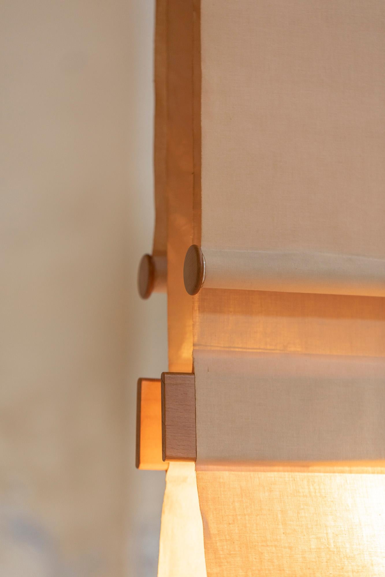 Fabric Italian Midcentury Telo Lamp by Fratelli Gianemilio