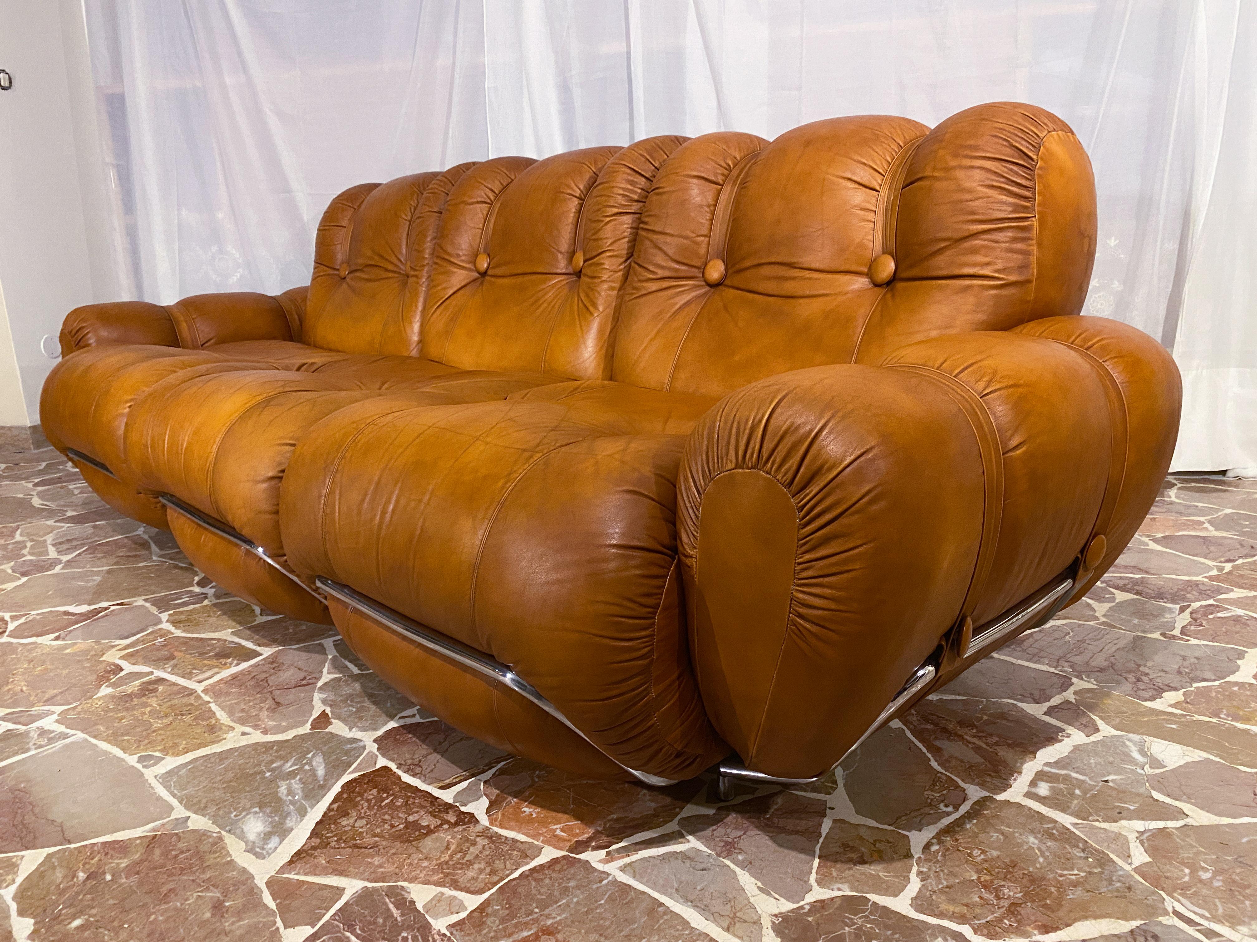70s style sofa