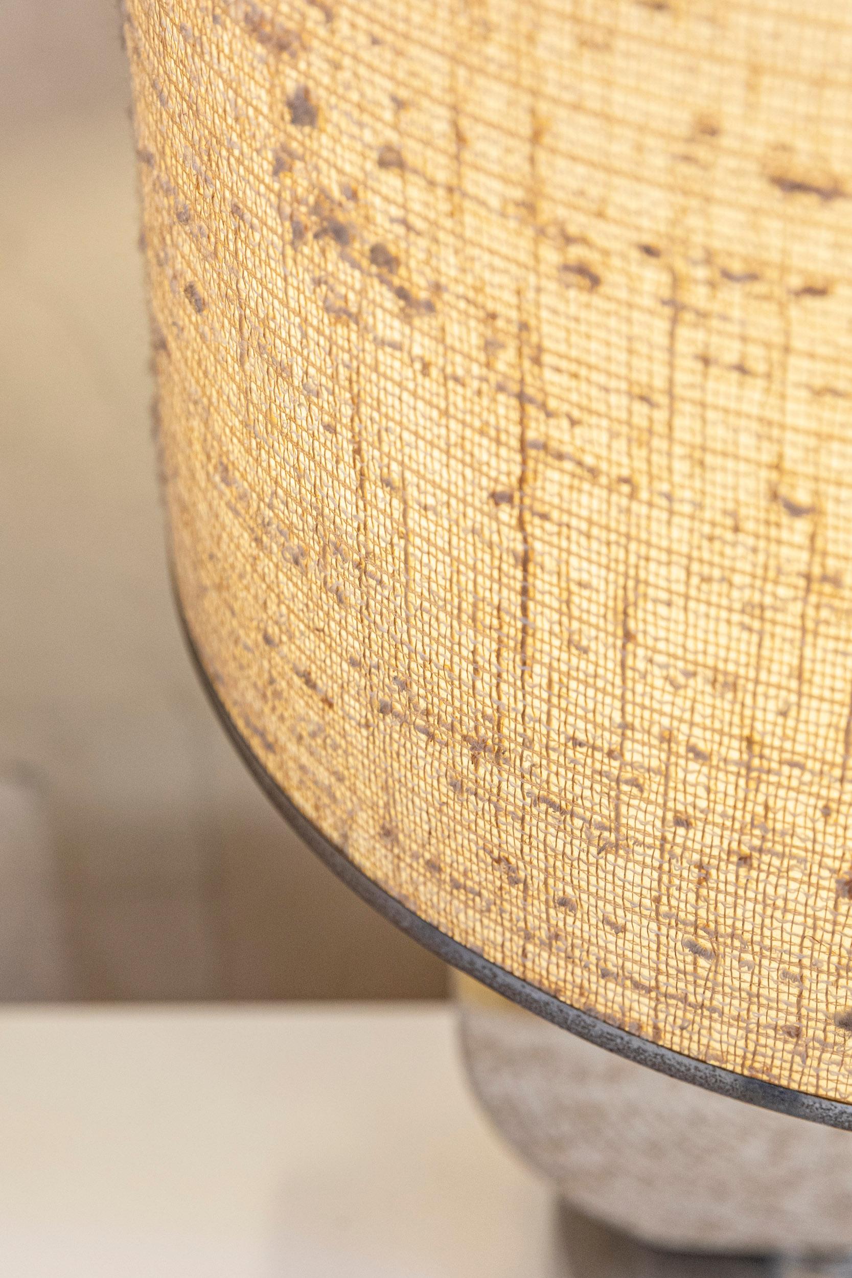 Italian Midcentury Travertine Table Lamp 10