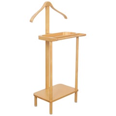 Italian Midcentury Valet Made from Beechwood