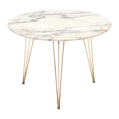 Italian Midcentury Vintage Marble Table