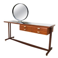 Italian Midcentury Wood Vanity