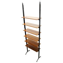 Italian Midcentury Wooden Wall Unit, 1960s