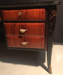 Italian Midcentury Writing Desk Attributed to Paolo Buffa
