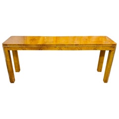Console italienne de style Milo Baughman