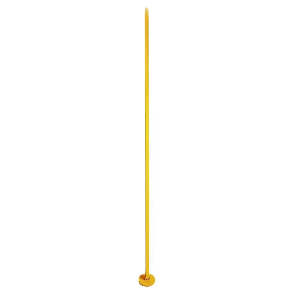 Gica Contra Skulpturale Stehleuchte Minimalistisches Aluminium Design Warmes LED Licht (Handgefertigt) im Angebot