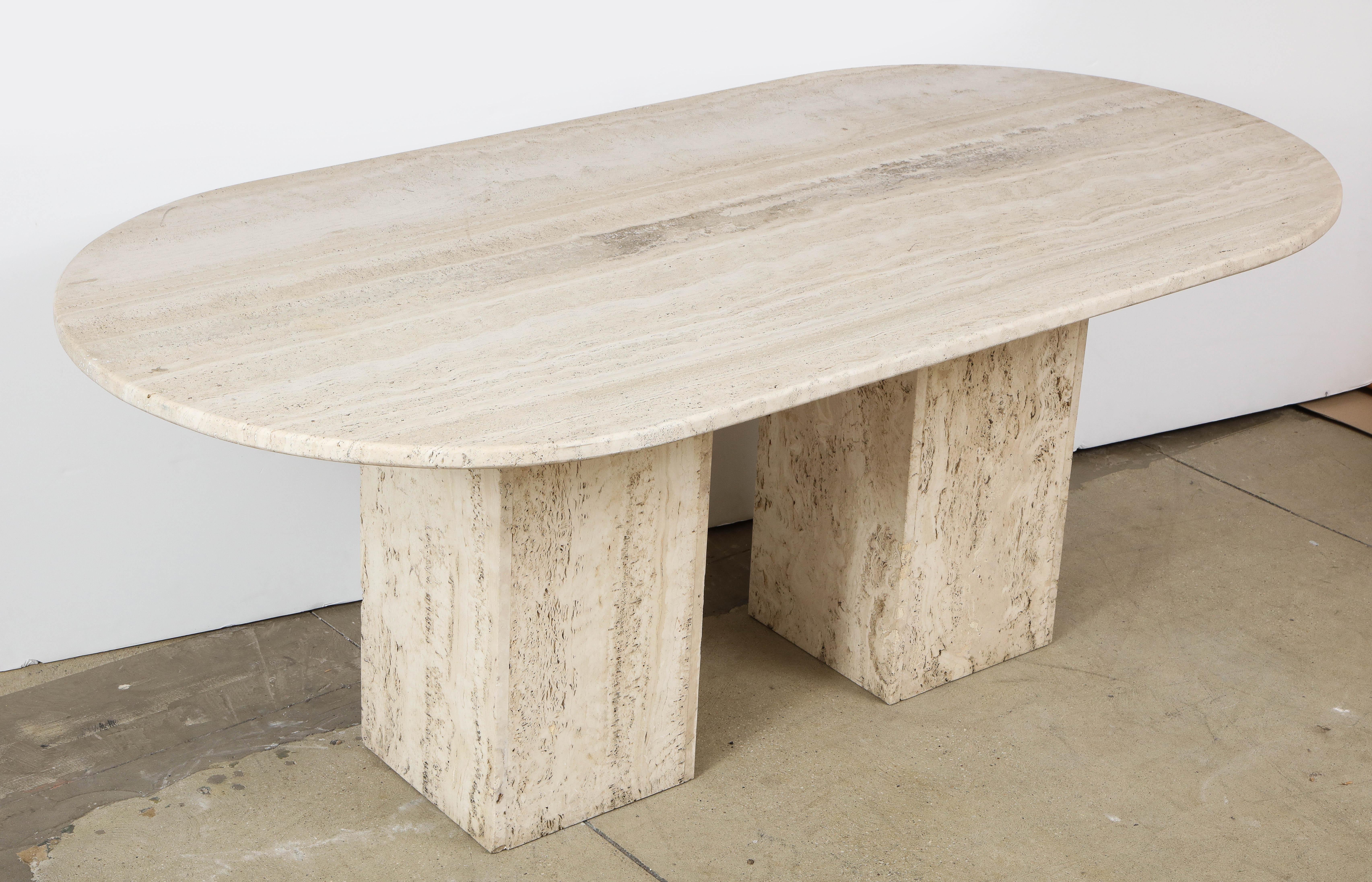 limestone dining table