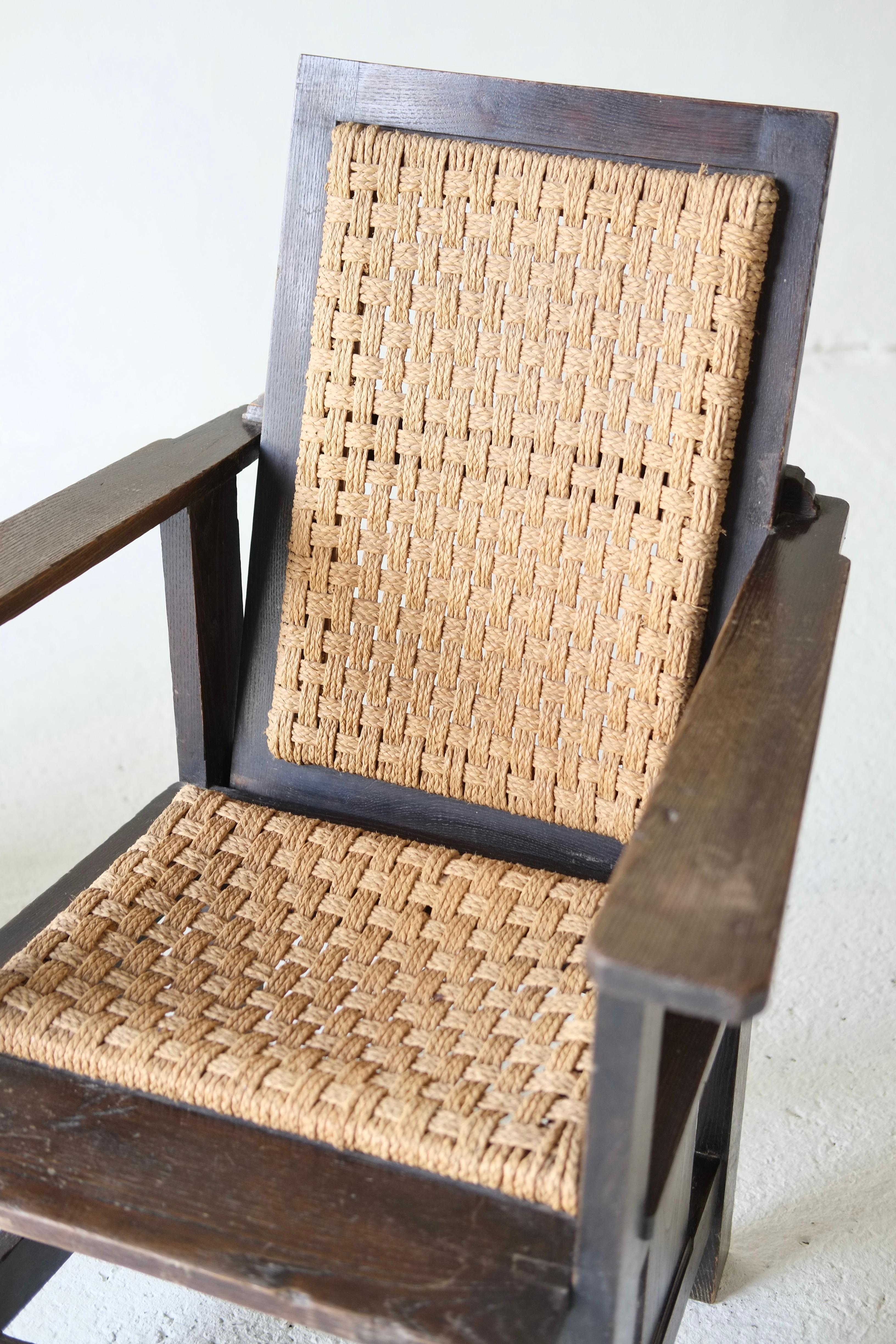 Sillones italianos minimalistas de cuerda en venta 8