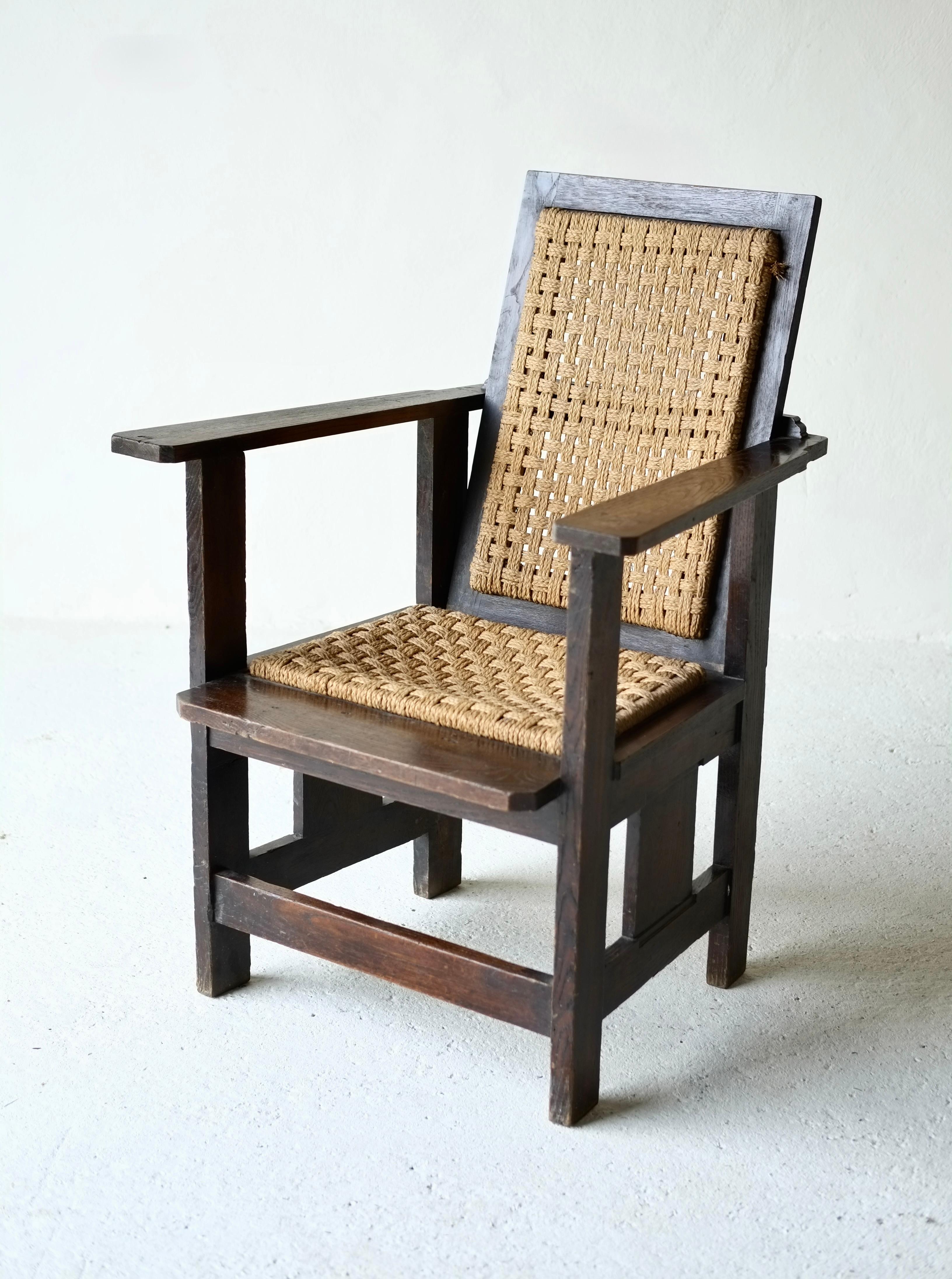 Sillones italianos minimalistas de cuerda en venta 9