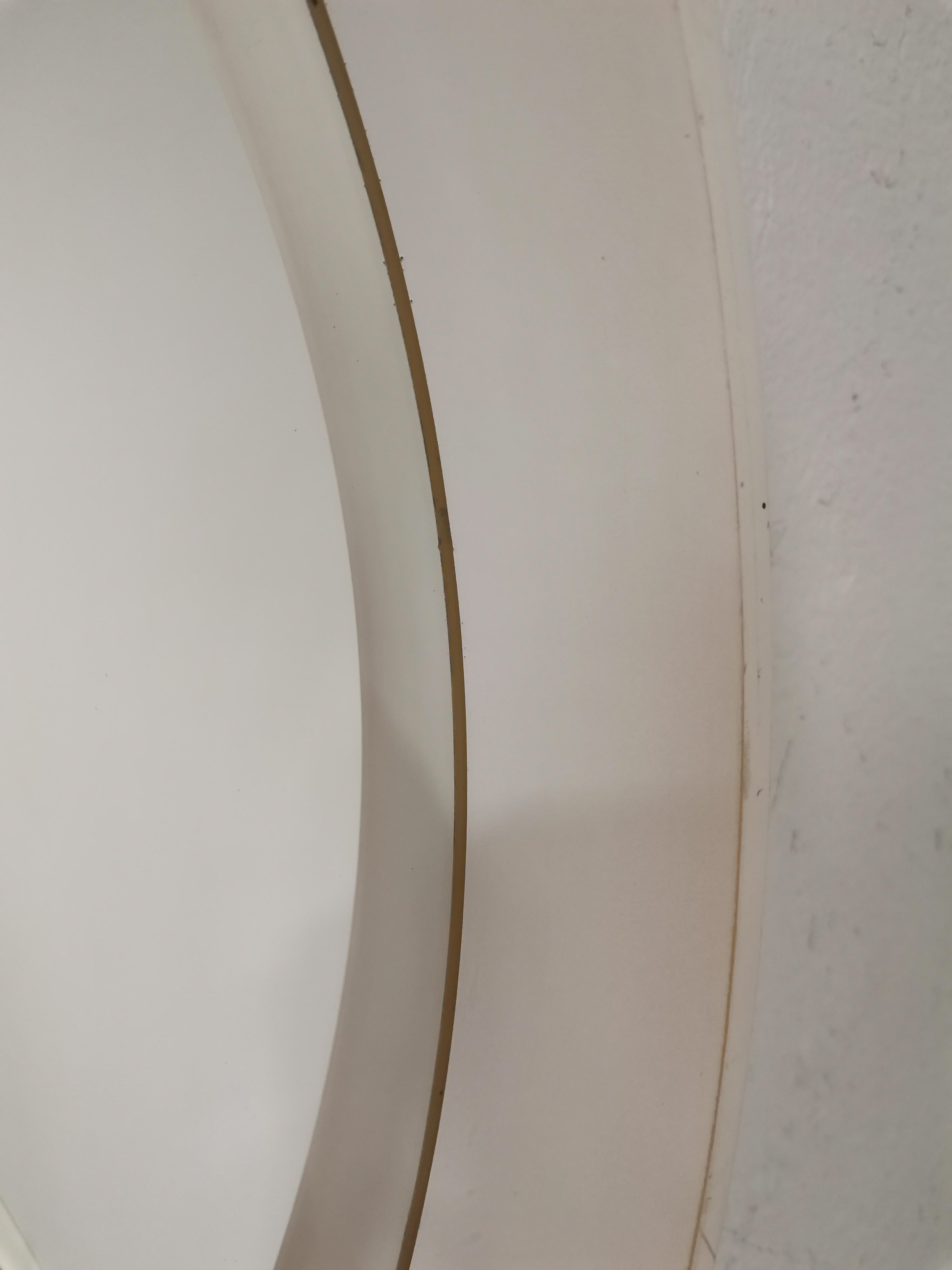Mid-Century Modern Miroir italien des années 1970 en vente
