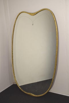 Specchio italiano di Osvaldo Borsani, attribuibile, anni '40