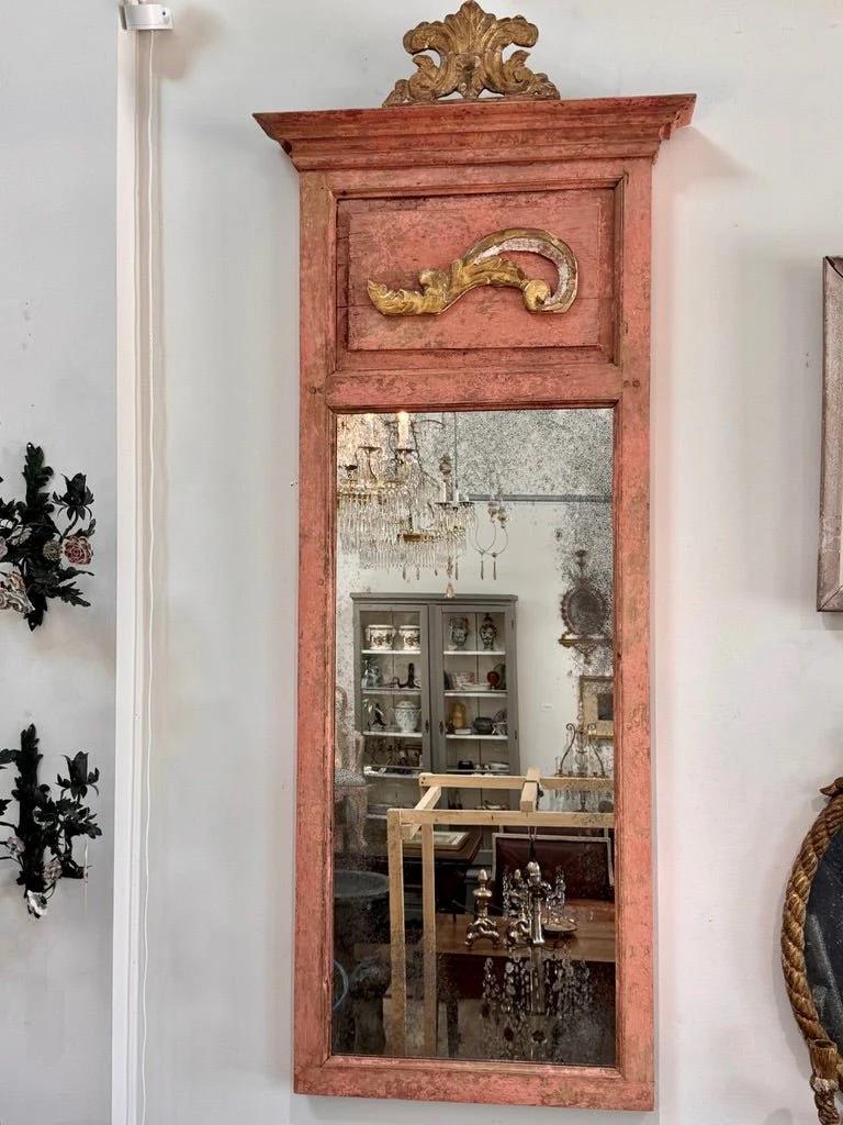 Espejo italiano, principios del siglo XIX en Bueno estado para la venta en Charlottesville, VA