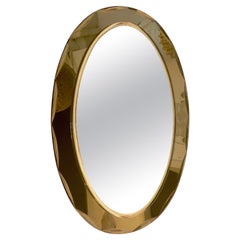 Italian Mirror in the Style of Fontana Arte, 1970s