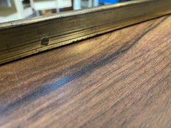 Italian Mirror with brass frame from the 1950s