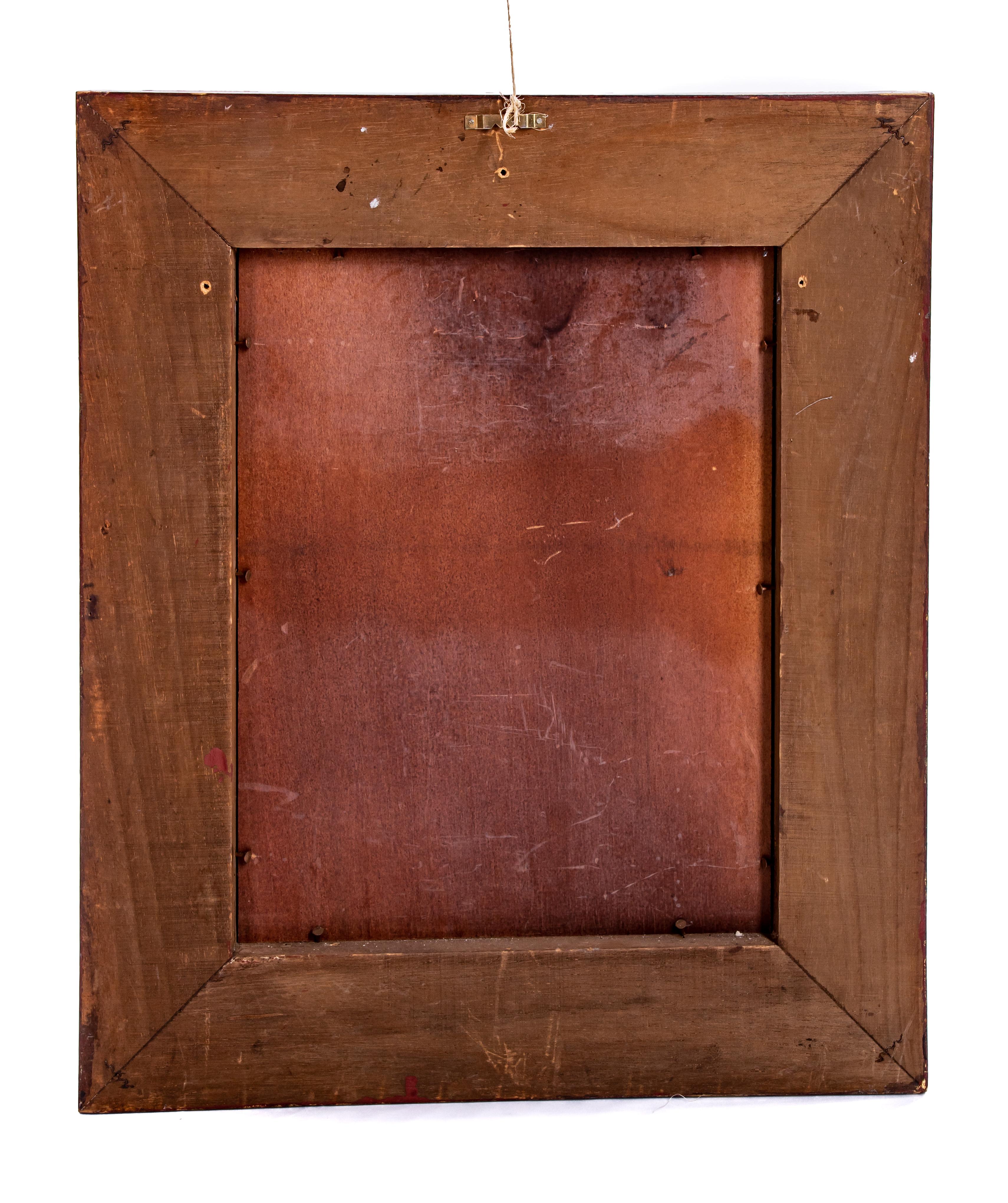 20th Century Italian Mirror with Gilt Accents