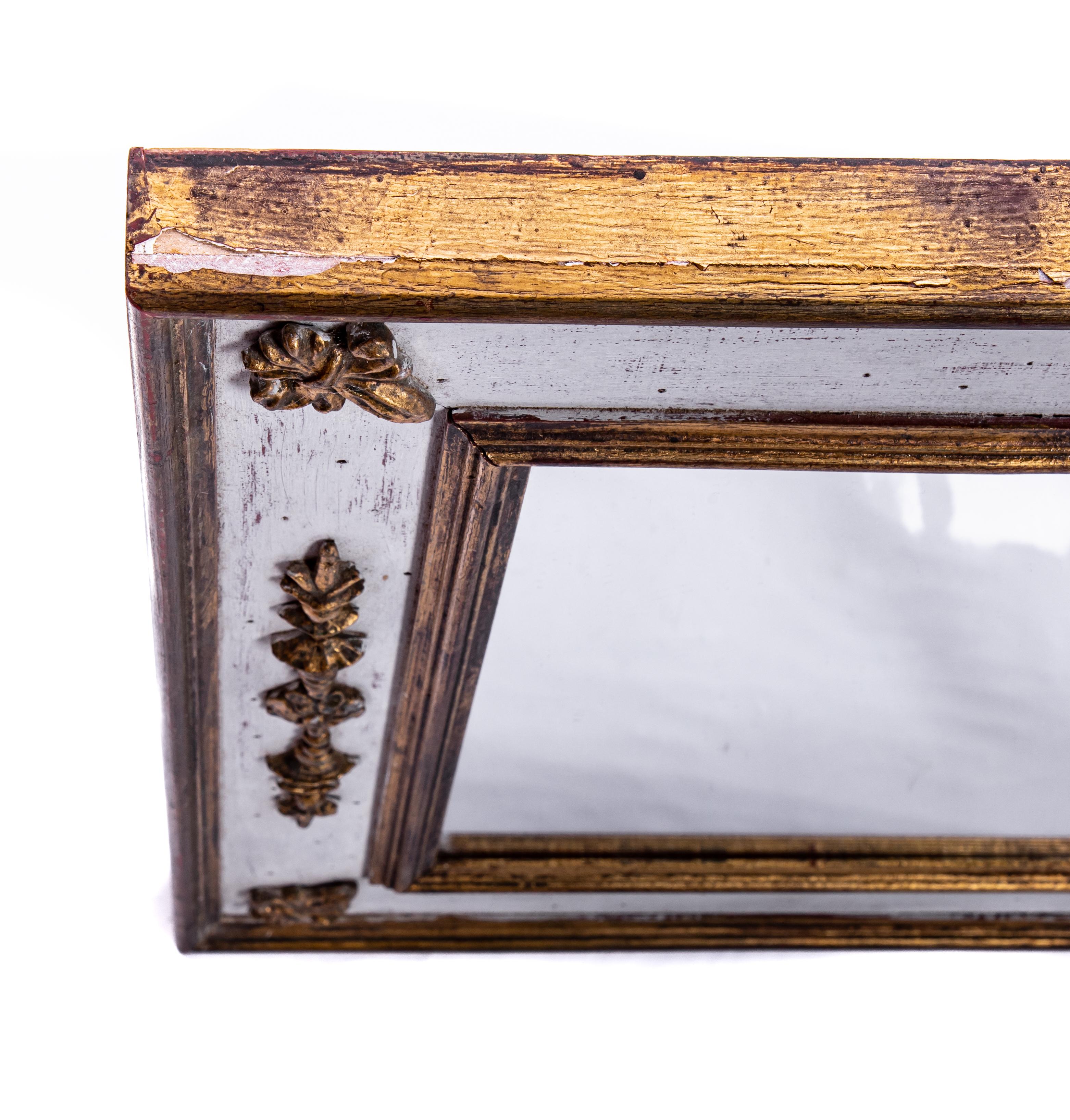 Italian Mirror with Gilt Accents 2