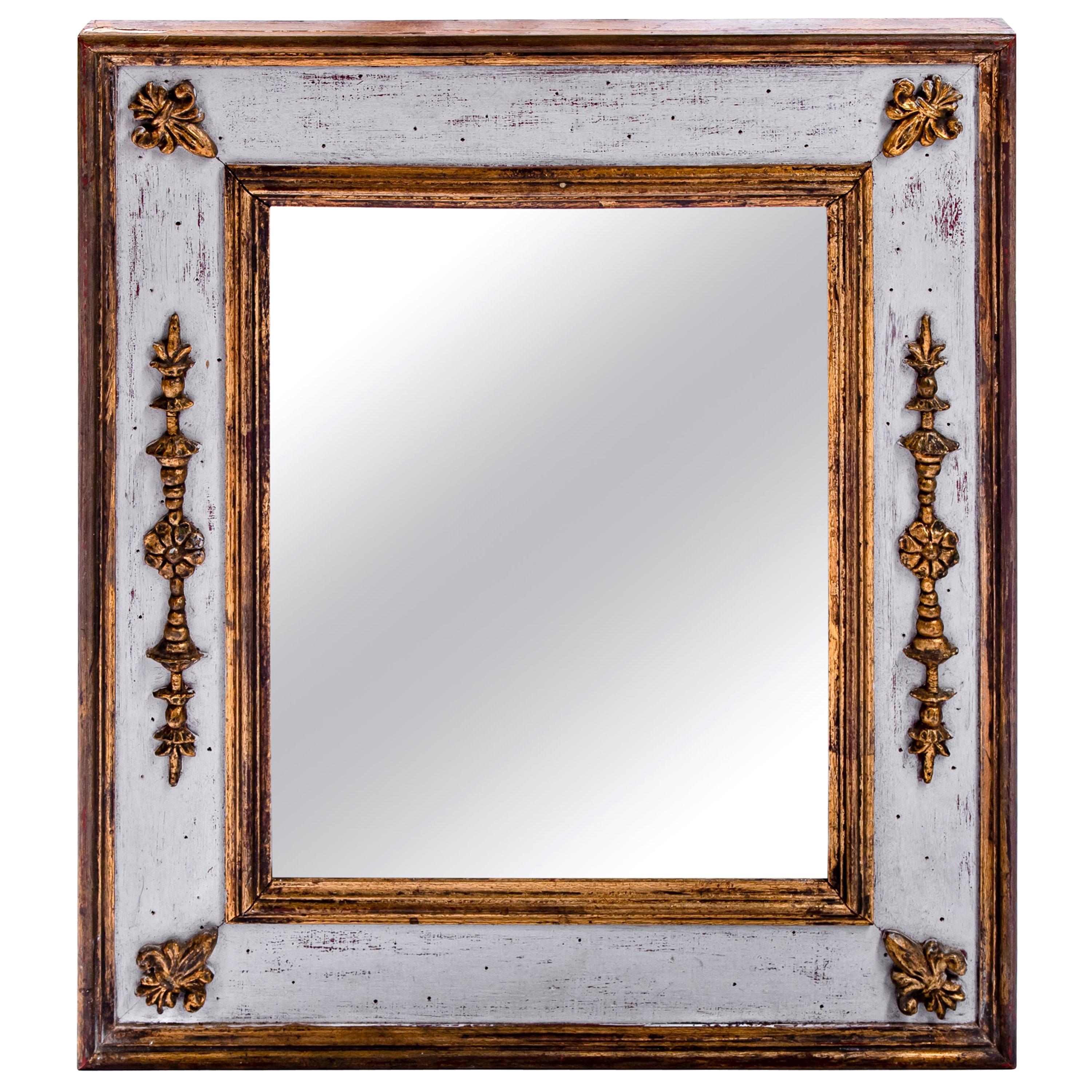 Italian Mirror with Gilt Accents