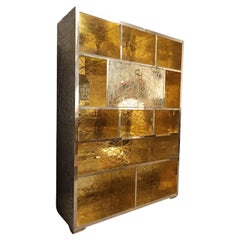 Italian Mirrored Bar Cabinet by Justfurnituress
