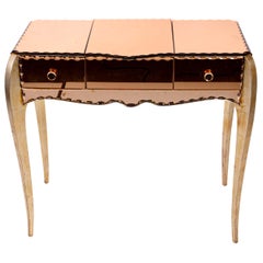 Italian Mirrored Desk 