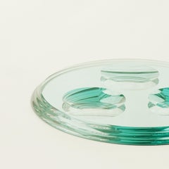 Italienisches Vide_Poche aus verspiegeltem Glas, Fontana Arte zugeschrieben