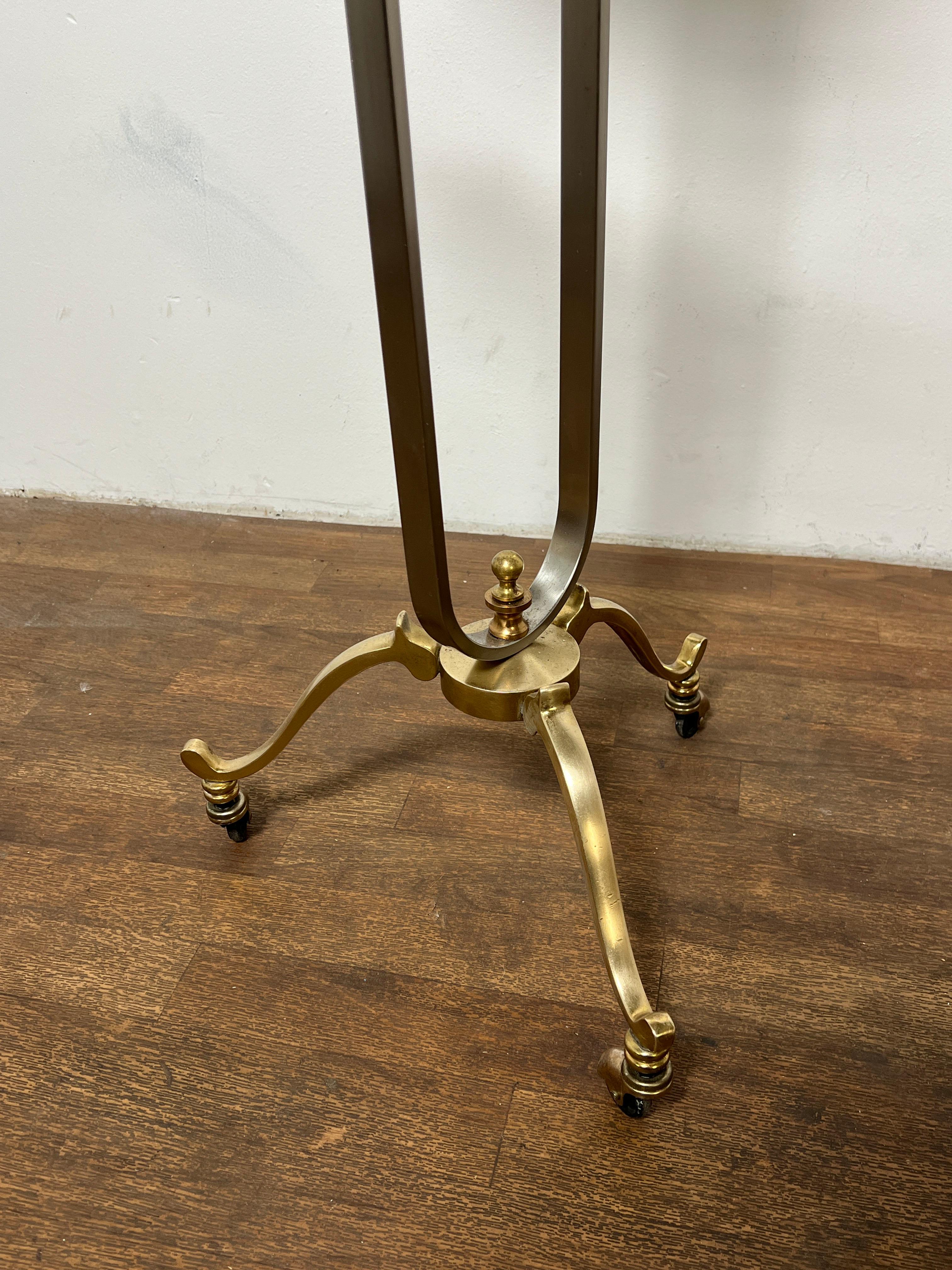 Hollywood Regency Vide-poches italien en métal mixte avec motif de chevaux et de sabots Circa 1960s en vente
