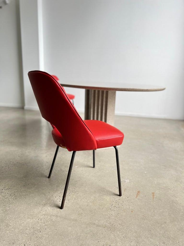 Italian, Mobiltecnica Torino Leather Chairs In Excellent Condition For Sale In Byron Bay, NSW