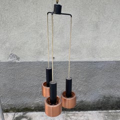 Italian Mod. 1223 Pendant Lamp from Stilnovo Milano, 1950s