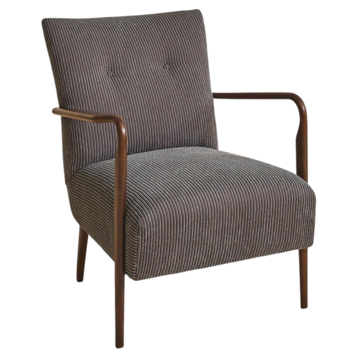 Italian ‘Model 401’ Armchair Attributed to Cassina Ufficio Tecnico, 1940s