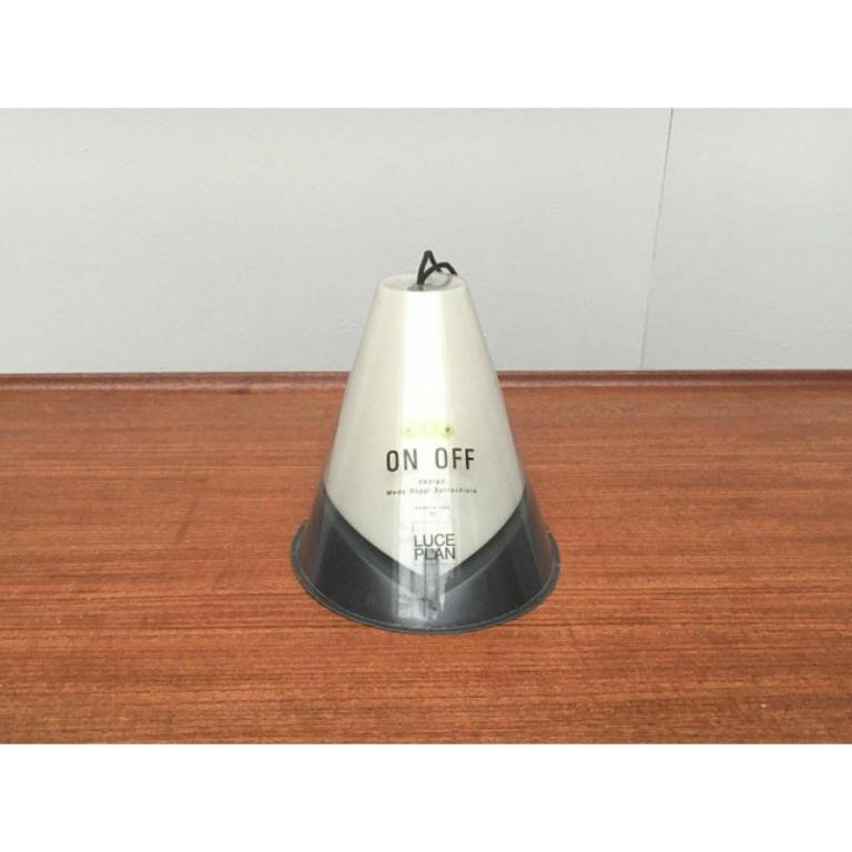 Italian Model On Off Table Lamp by Alberto Meda for Luceplan, 1990s For Sale 2