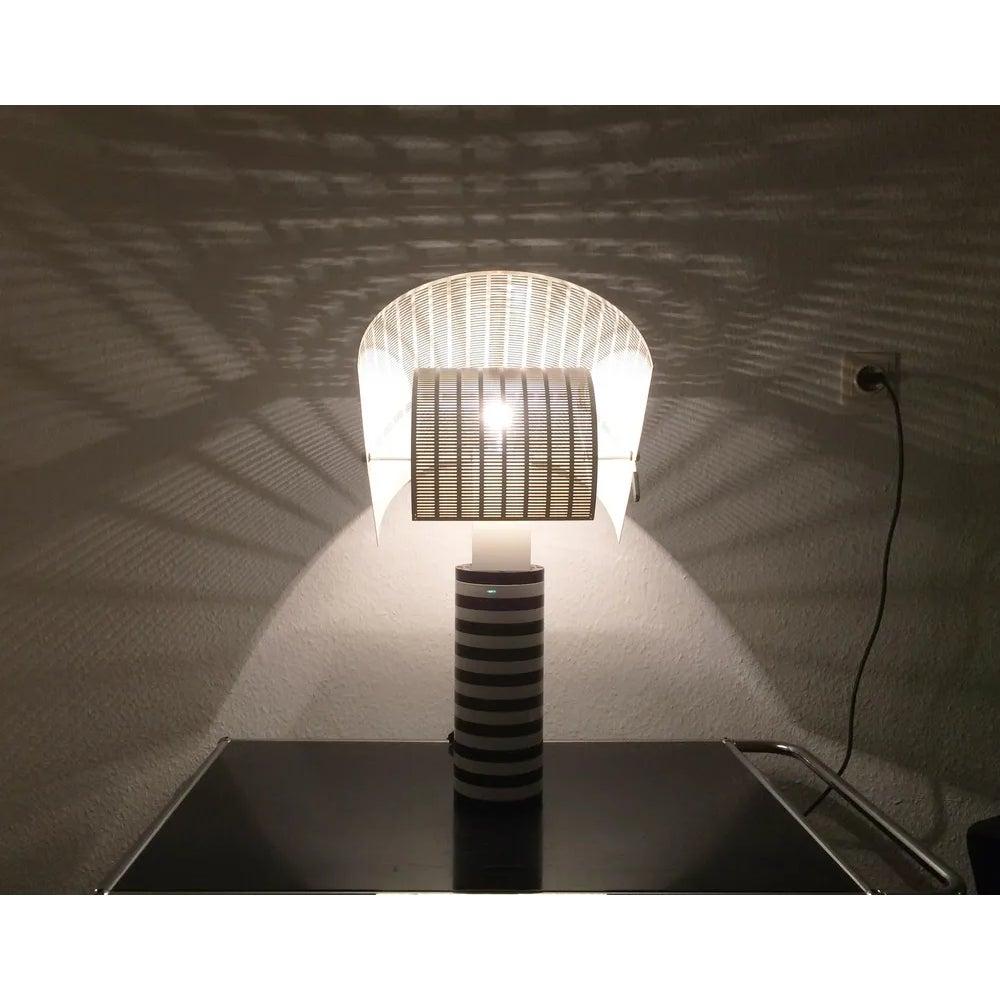 Post-Modern Italian Model Shogun Tavolo Table Lamp by Mario Botta for Artemide, 1980s For Sale
