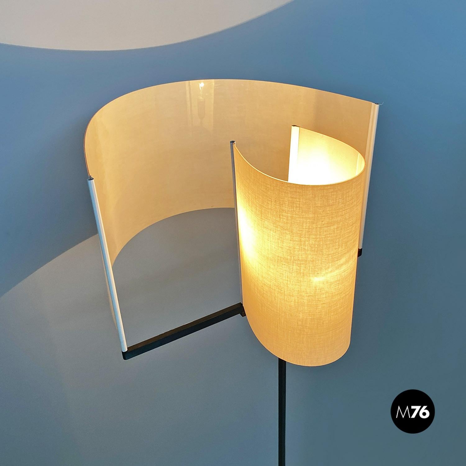 Lámpara de pie italiana moderna Abate de Afra & Tobia Scarpa para Ibis, años 70 en venta 10
