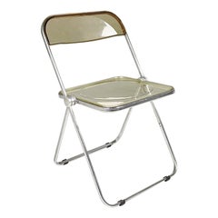 Italian Modern ABS Folding Chair Plia by Piretti Anonima Castelli, 1970s