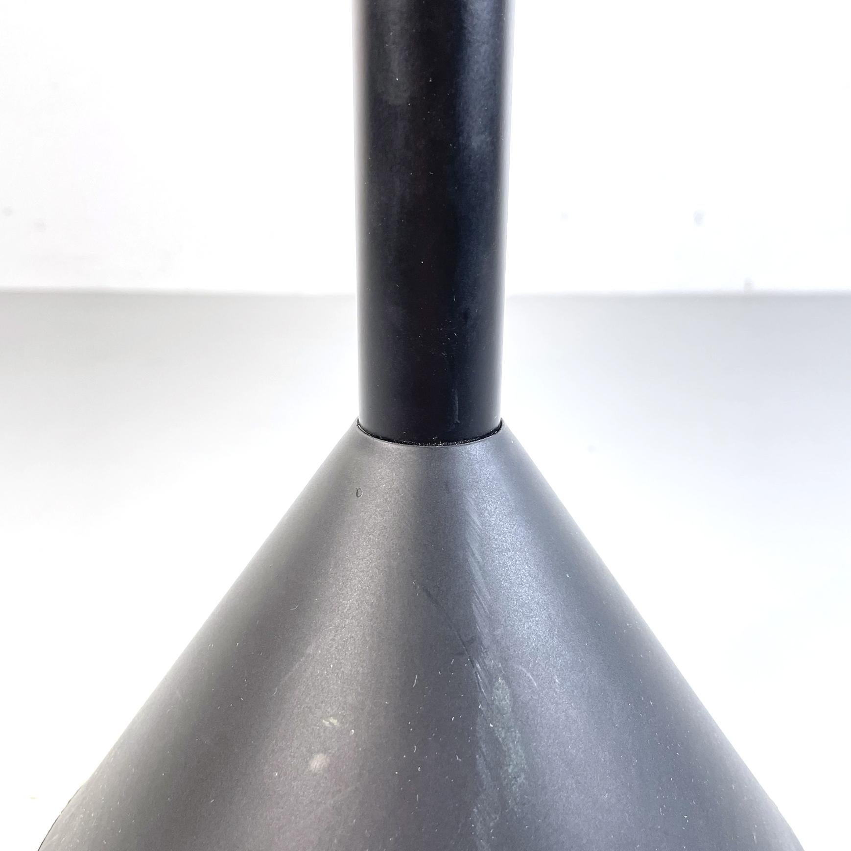 Lampe de table ajustable en métal noir et argent, The Moderns Moderns, 1980 en vente 9