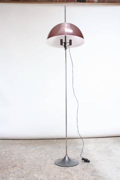 Italian Modern Adjustable Floor Lamp Attributed to Gino Sarfatti