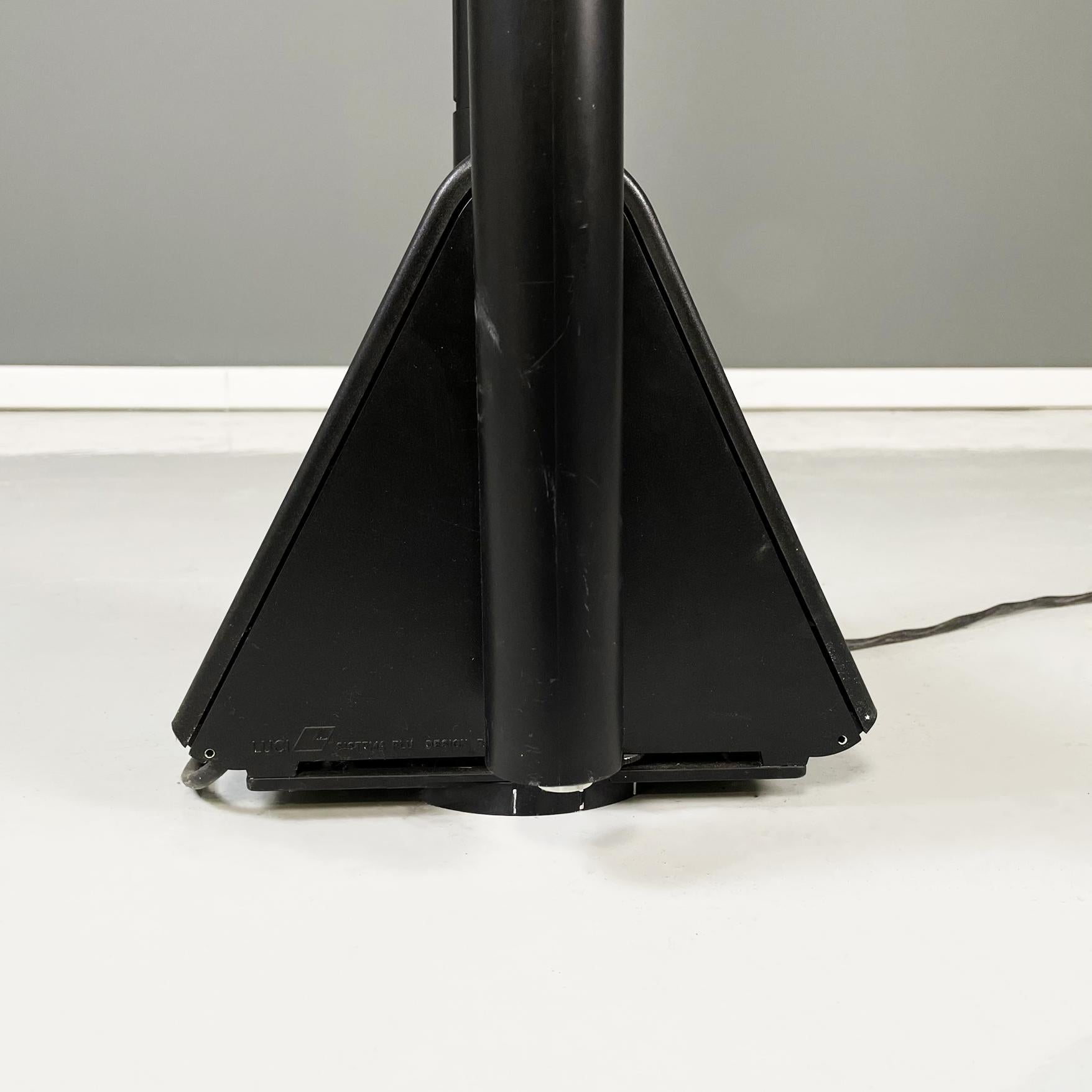 Italian Modern Adjustable Floor Lamp Sistema Flu by R. Bonetto for Luci, 1980s 8