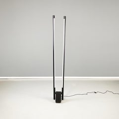 Italian Modern Adjustable Floor Lamp Sistema Flu by R. Bonetto for Luci, 1980s