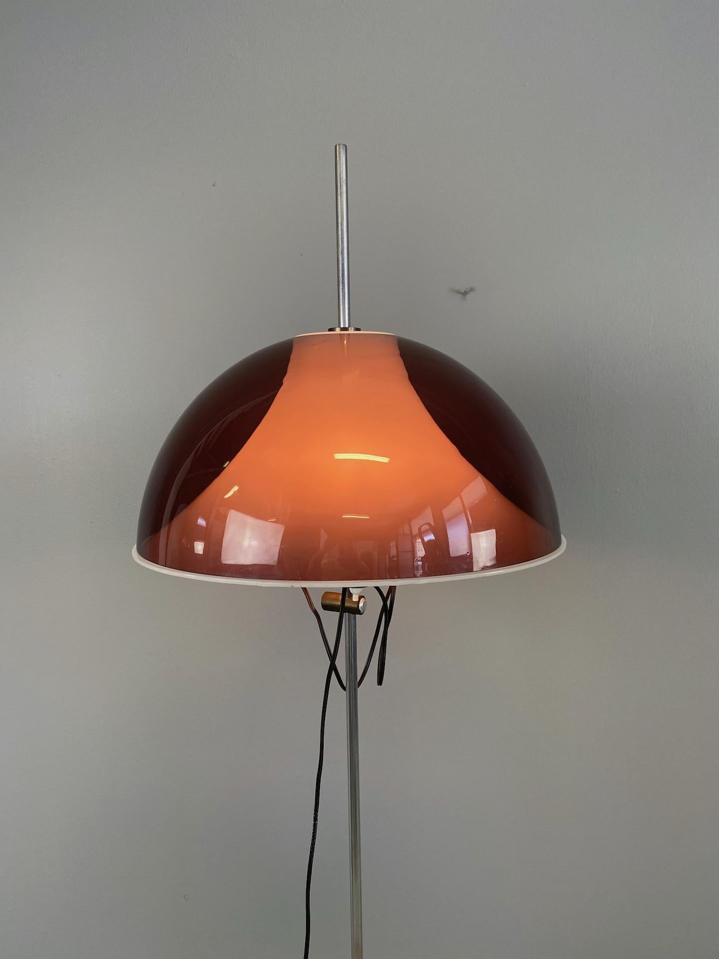 Mid-Century Modern Italian Modern Adjustable Floor Lamp Stilux