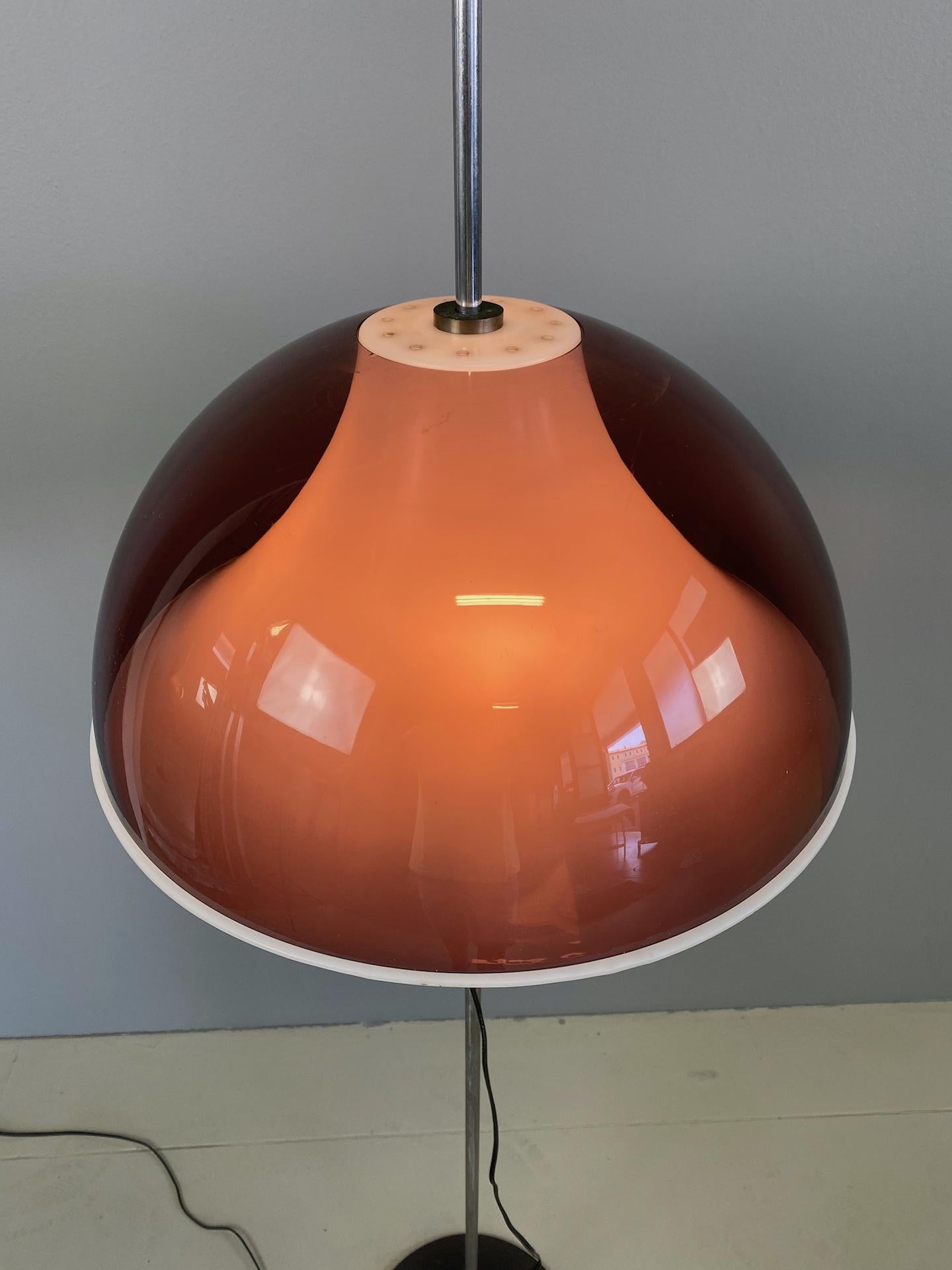 20th Century Italian Modern Adjustable Floor Lamp Stilux