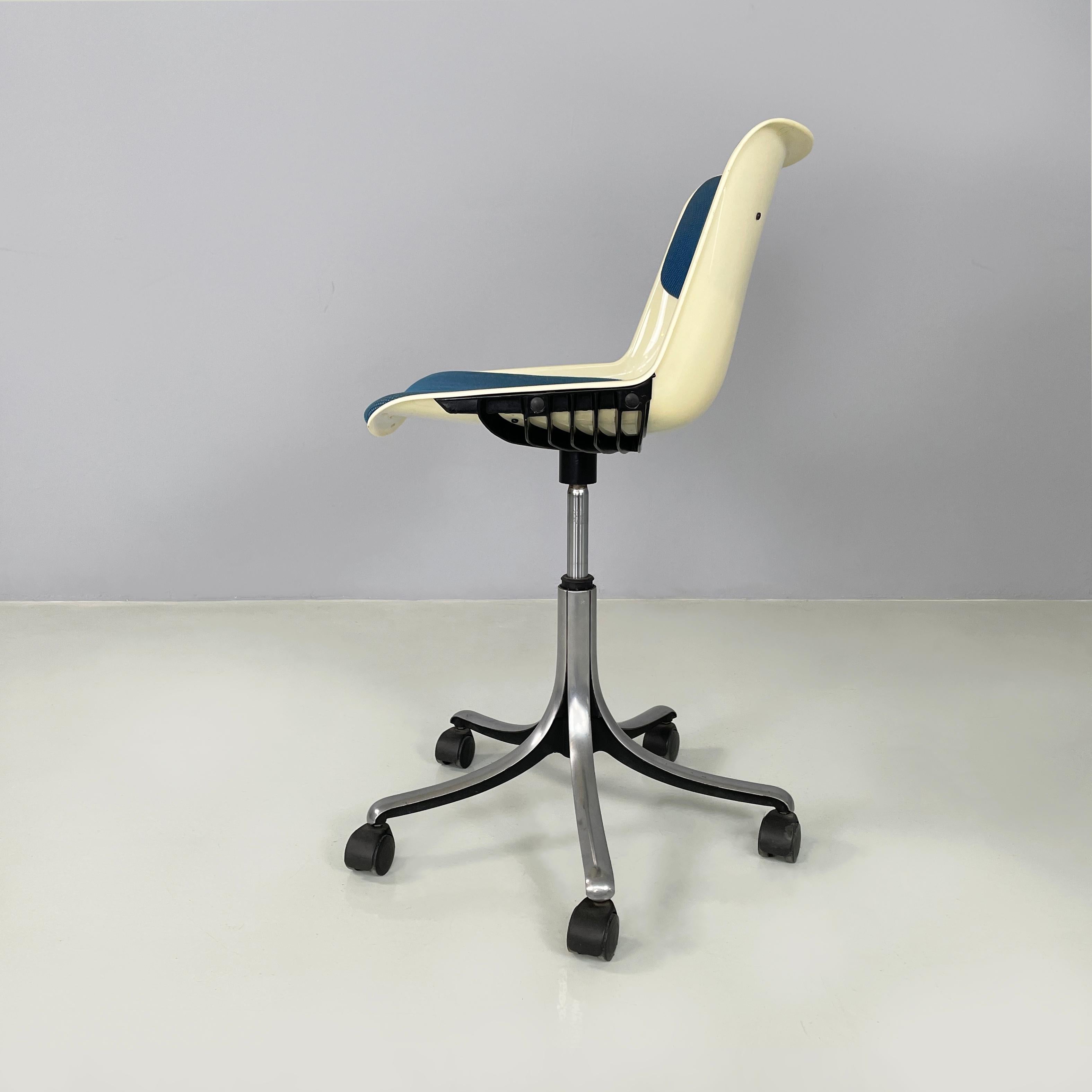 Modern Italian modern Adjustable office chair Modus by Osvaldo Borsano for Tecno, 1980s For Sale