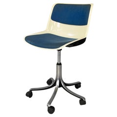 Vintage Italian modern Adjustable office chair Modus by Osvaldo Borsano for Tecno, 1980s