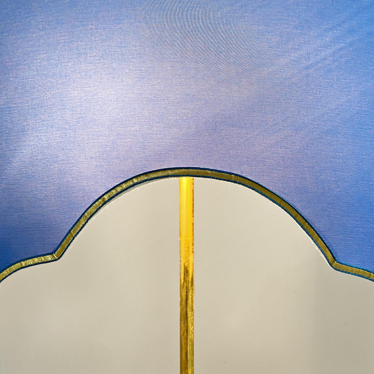 Italian modern adjustable table lamp with ceramic peacock and brass, 1970s 10