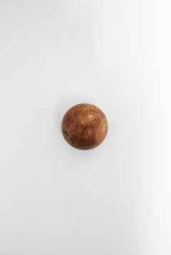 Italian Alabaster Marble Sphere or Paperweight